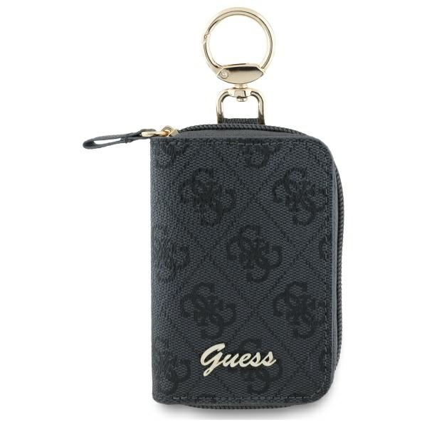 Guess 4G Triangle kabeļu maciņš GUABP4DPTK Melns