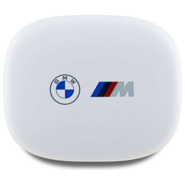 BMW Bluetooth austiņas BMBEMIATP20LOH TWS ar uzlādes futrāli, baltas