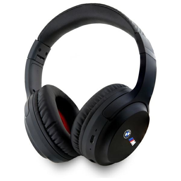 BMW Bluetooth ENC bezvadu austiņas Printed Logos, melnas