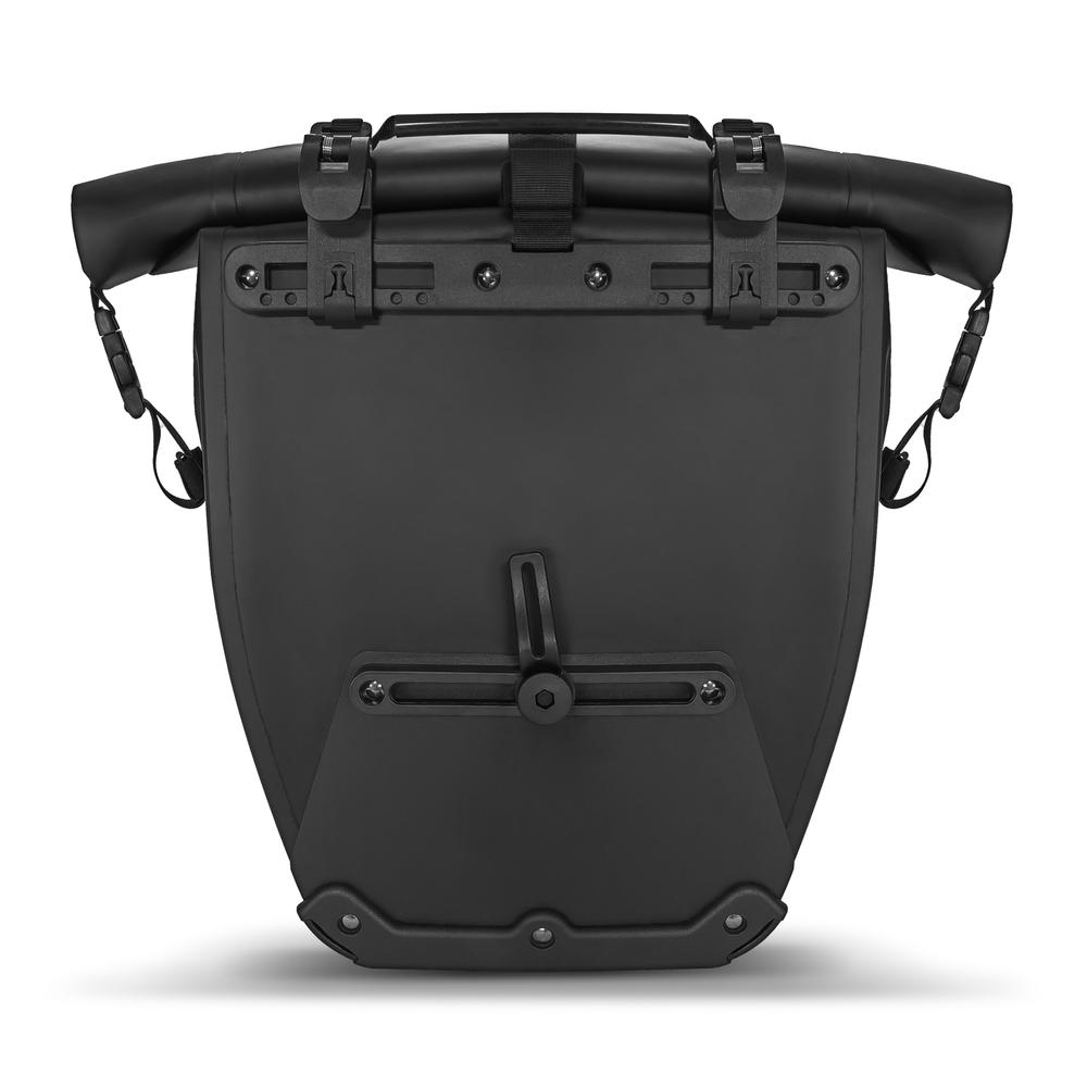 Wozinsky ūdensizturīga velosoma bagāžniekam 25L (WBB24BK), melna