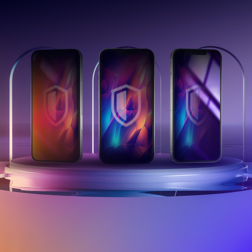 3mk Rainbow Privacy aizsargstikls Apple iPhone 15 Pro Max
