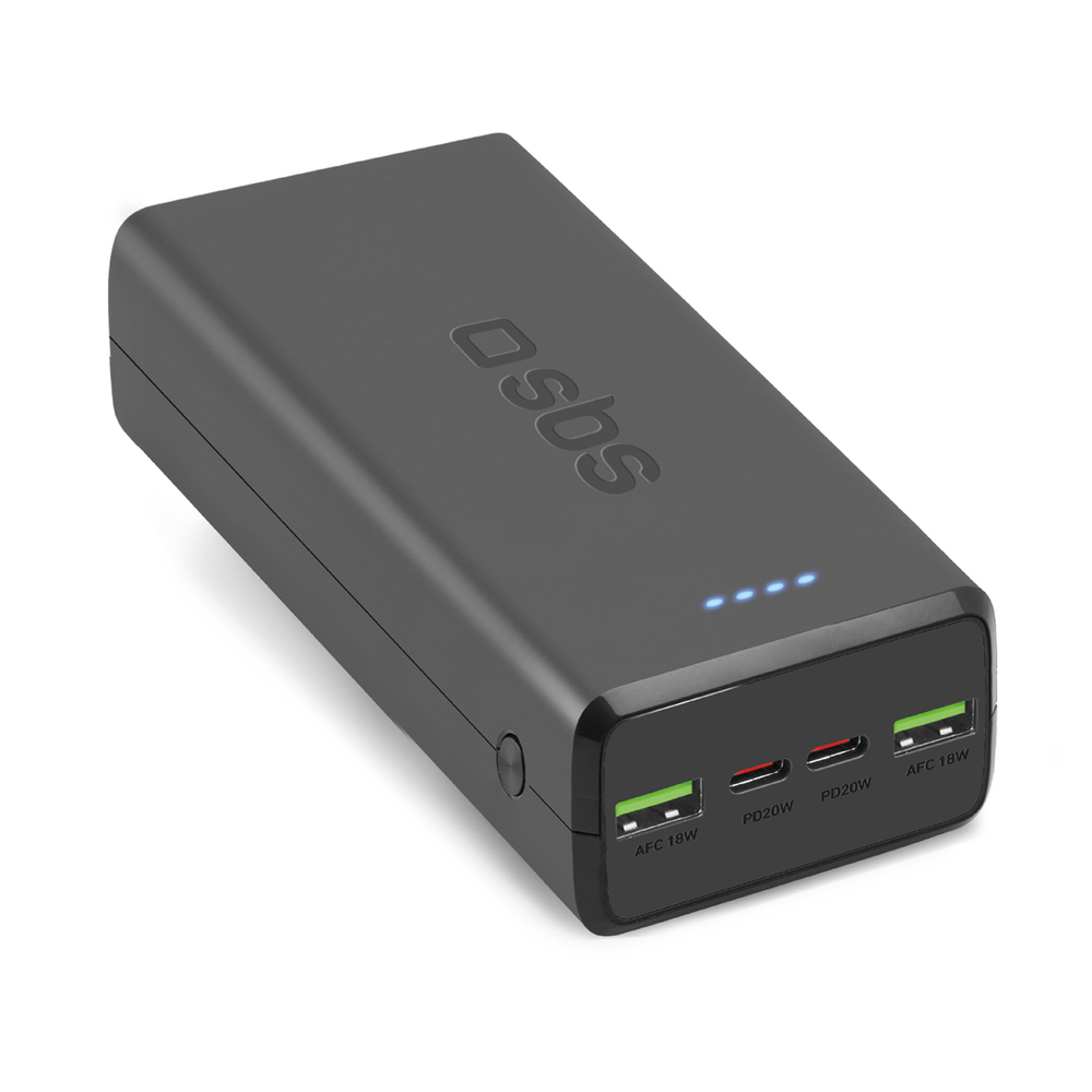 Sbs 30000 mAh ārējais akumulators TTBB30000PD20K, melns