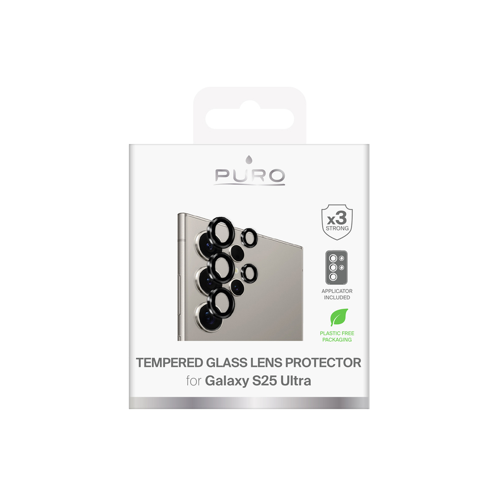 Puro Samsung Galaxy S25 Ultra kameras aizsargstikls Single Camera Lens