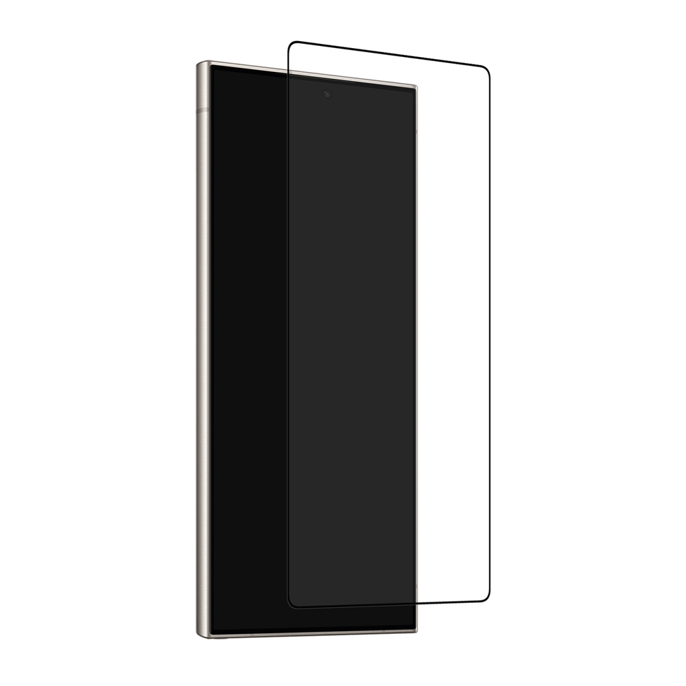 Puro Samsung Galaxy S25 Ultra aizsargstikls Frame Tempered Glass, melns