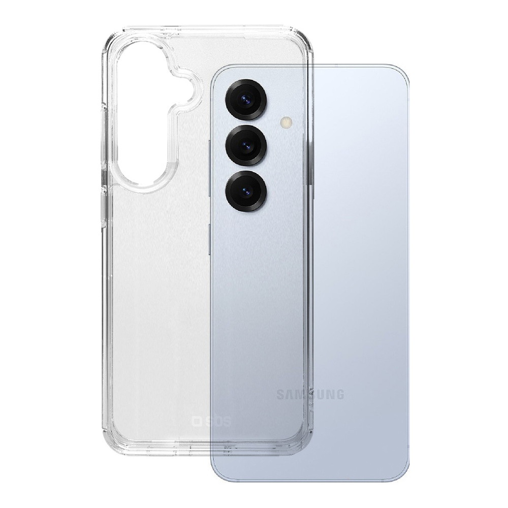 SBS Samsung Galaxy S25+ vāciņš D3O Case, caurspīdīgs