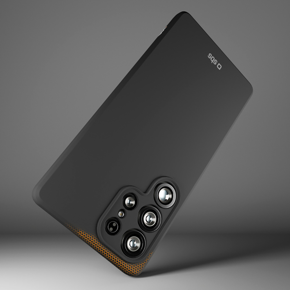 SBS Samsung Galaxy S25 Ultra vāciņš D3O, melns