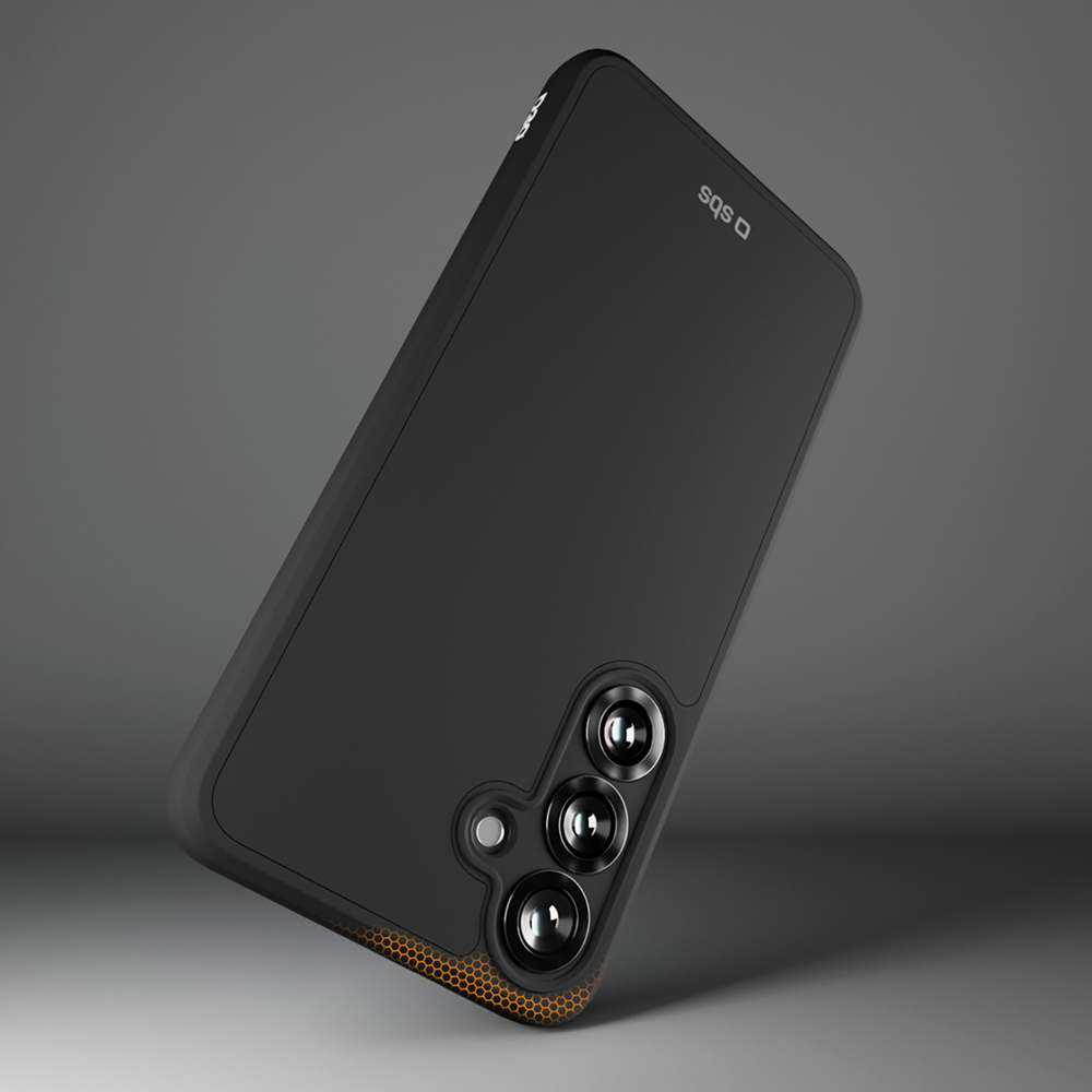 SBS Samsung Galaxy S25 vāciņš D3O Case, melns