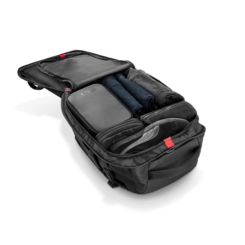 Tech-Protect Defender S40 klēpjdatora mugursoma 40L, melna