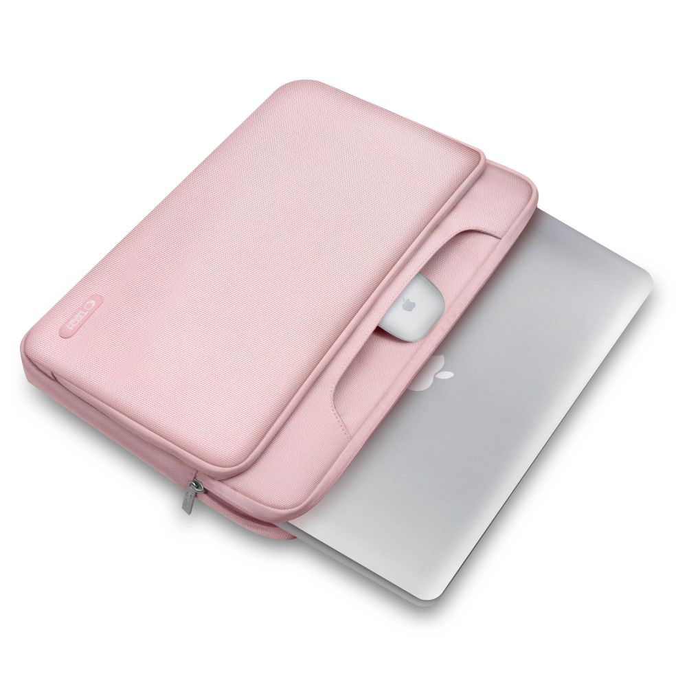 Tech-Protect Pocket 15-16\" klēpjdatora soma, rozā