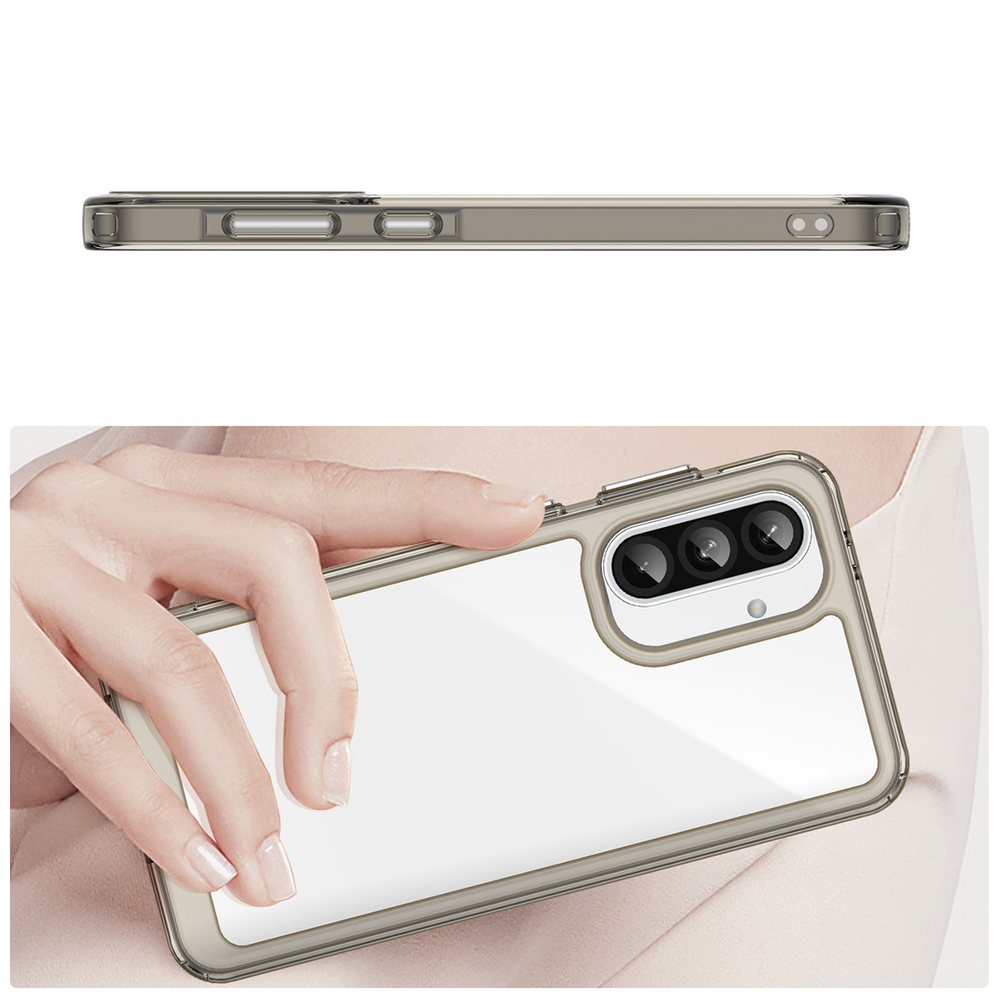 Hurtel Samsung Galaxy A56 vāciņš Outer Space Case, melns