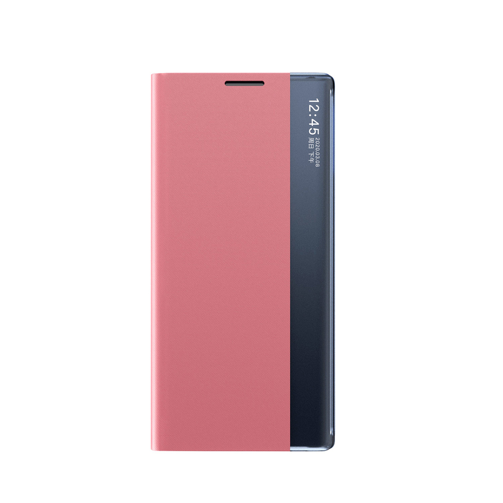 Hurtel Samsung Galaxy A26 atverams vāciņš maciņš grāmatiņa New Sleep Case, rozā