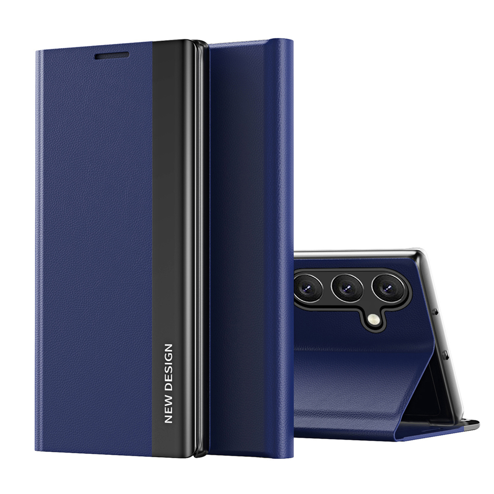 Hurtel Samsung Galaxy A26 atverams vāciņš maciņš grāmatiņa Sleep Case Pro, zils