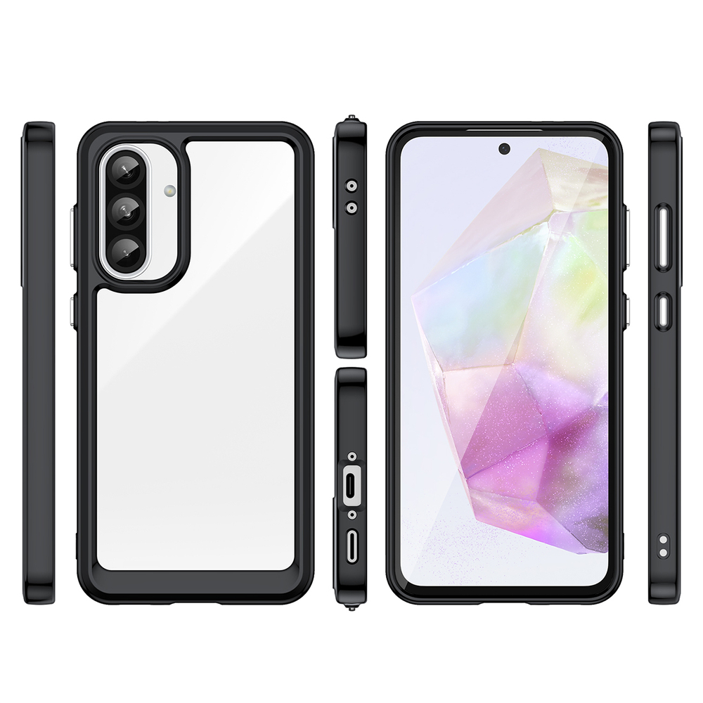 Outer Space vāciņš Samsung Galaxy A26, melns