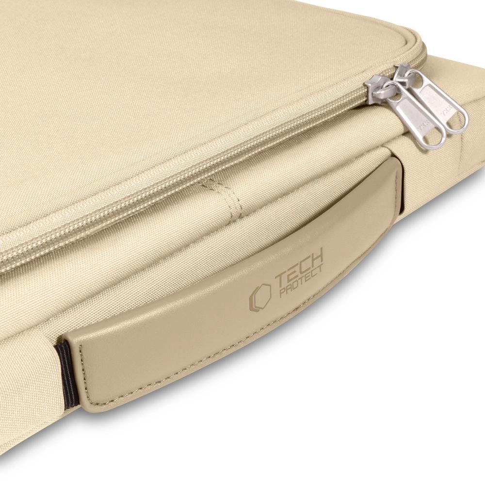 Tech-Protect Basic Bag klēpjdatora soma 13-14\", bēša