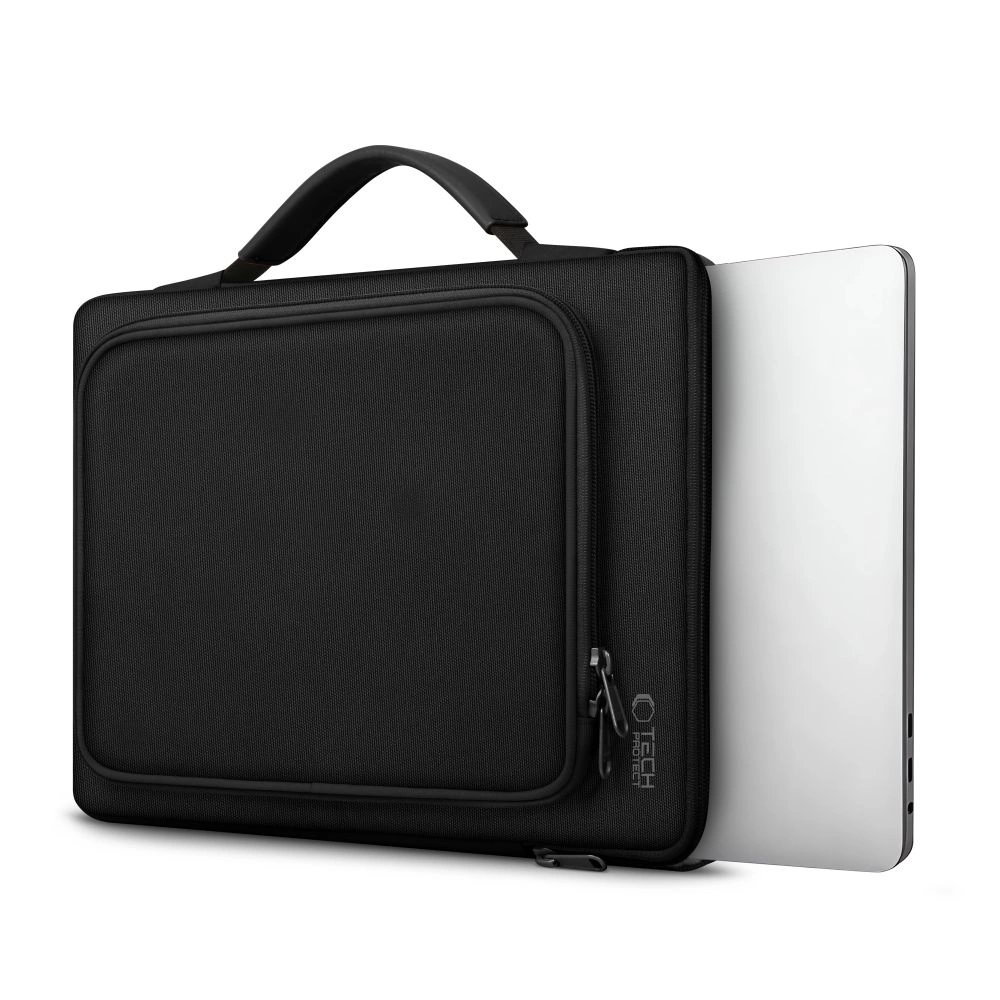 Tech-Protect Basic Bag soma klēpjdatoram 15-16\", melna