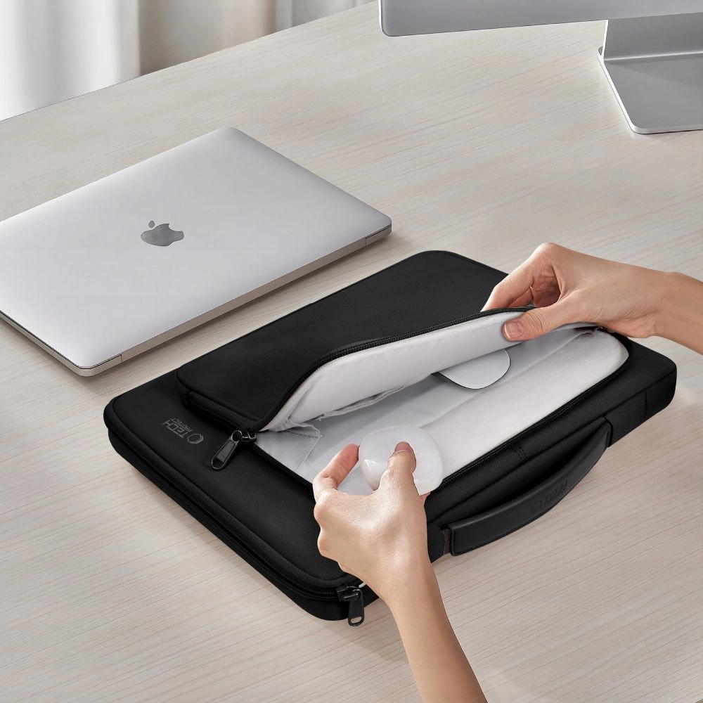 Tech-Protect Basic Bag soma klēpjdatoram 15-16\", melna