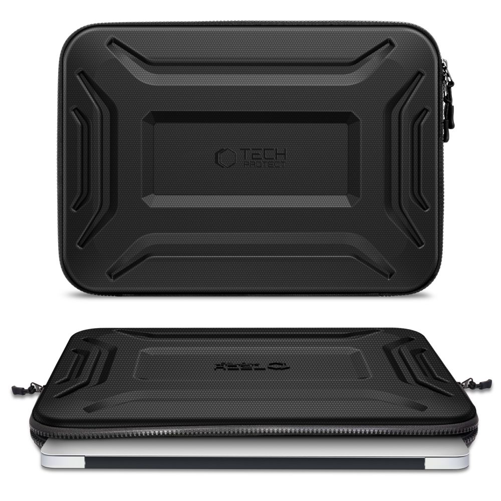 Tech-Protect Kevlar Pro klēpjdatora soma 13-14\", melna
