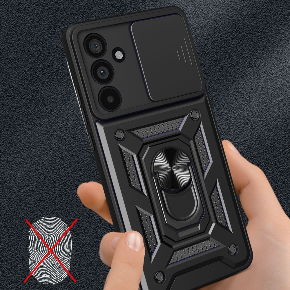 Tech-Protect CamShield Pro vāciņš Samsung Galaxy A56 5G Melns