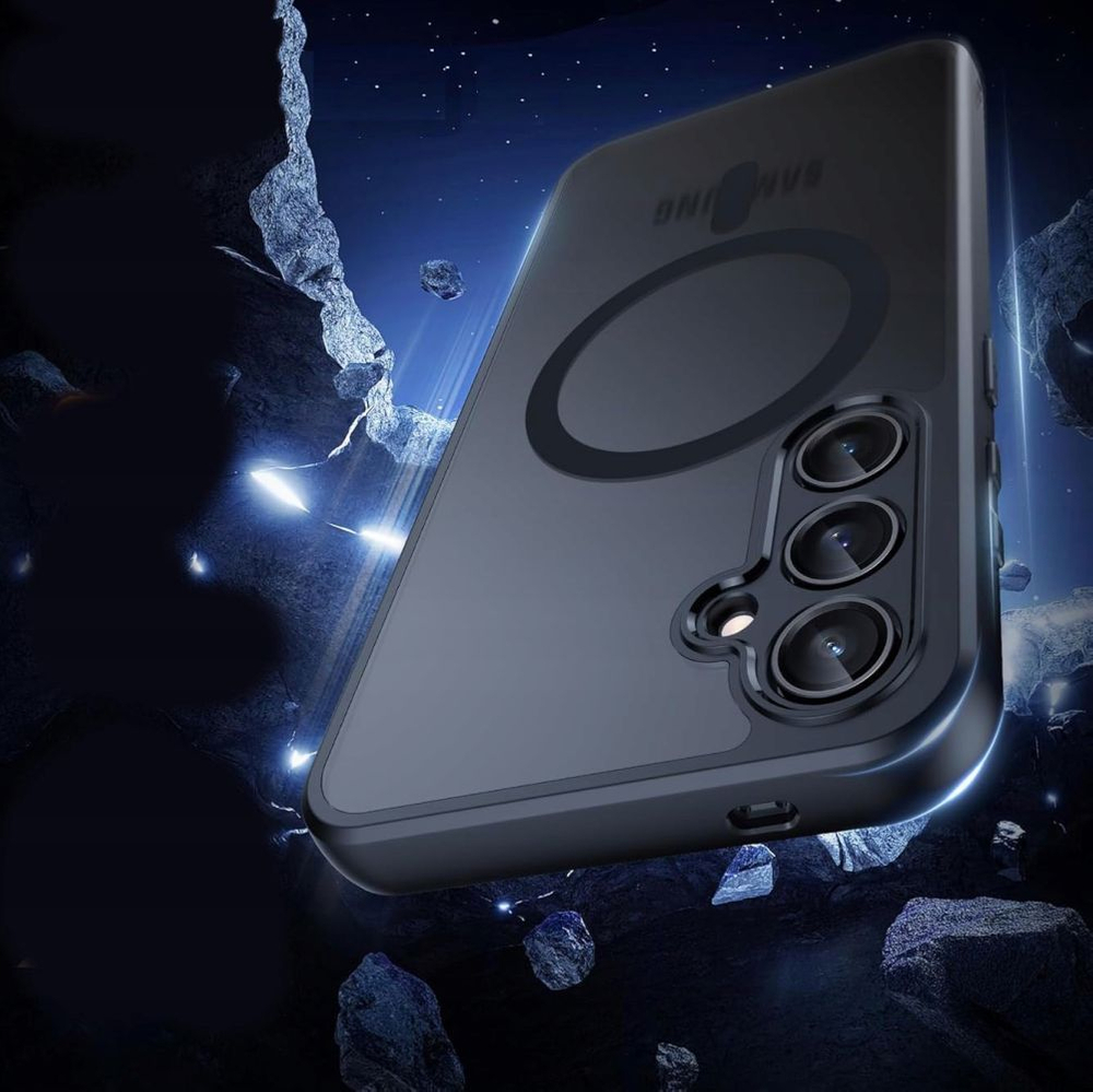 Tech-Protect Samsung Galaxy S24 FE vāciņš MagMat MagSafe, melns