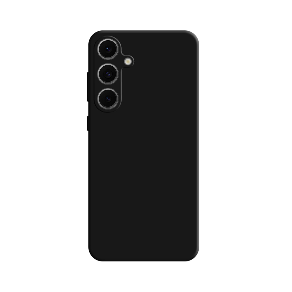 3Mk Protection Silicone Case vāciņš Samsung Galaxy S24 FE, melns
