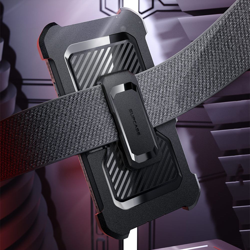 Supcase Samsung Galaxy S24 FE vāciņš Unicorn Beetle Pro, melns