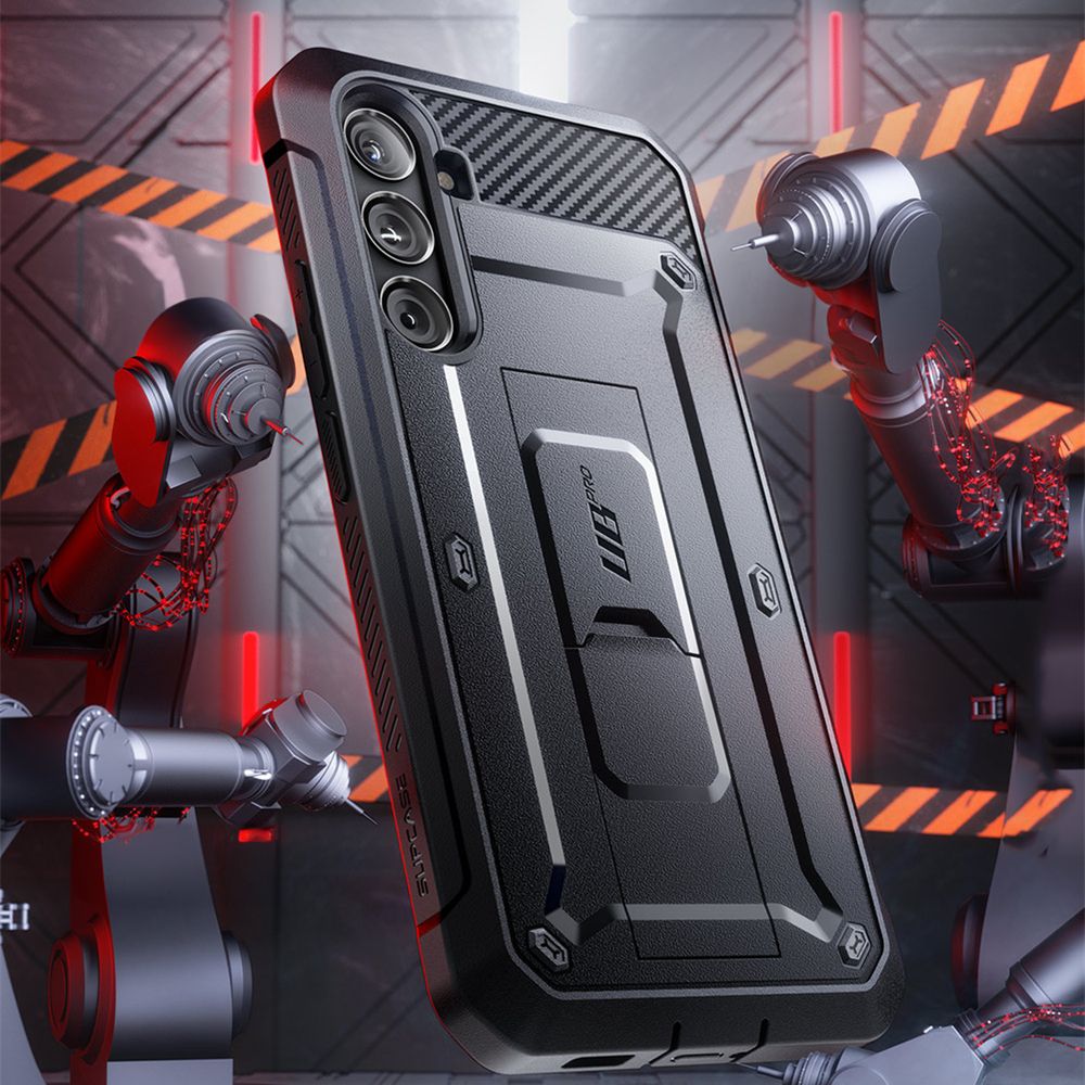 Supcase Samsung Galaxy S24 FE vāciņš Unicorn Beetle Pro, melns