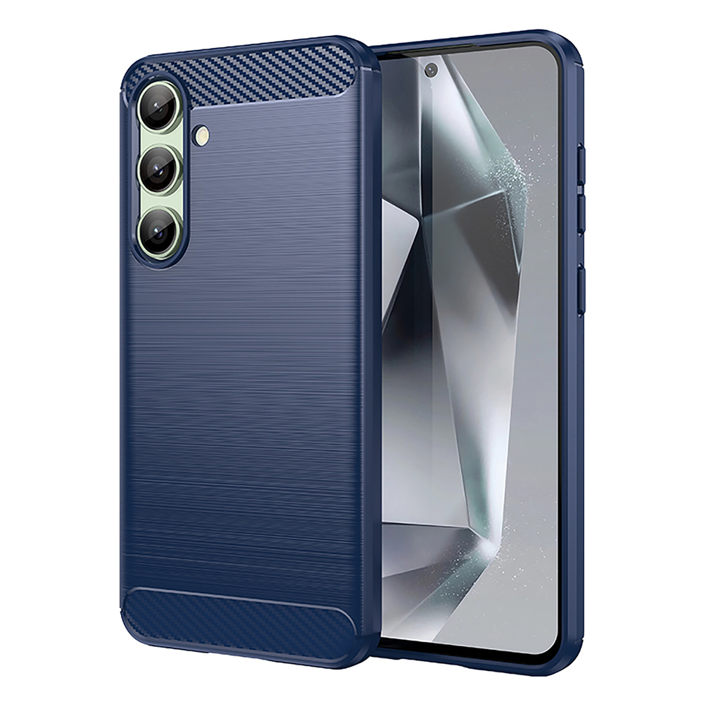 Carbon Case Samsung Galaxy S24 FE vāciņš, zils