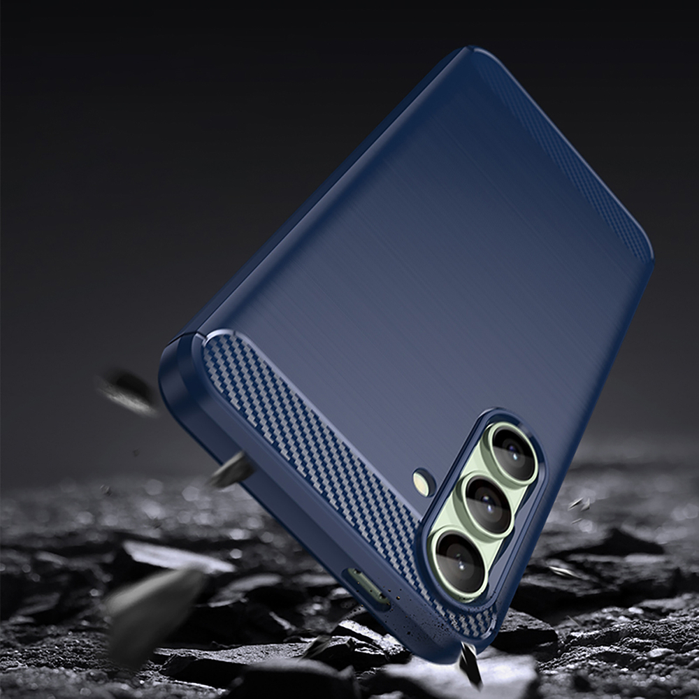 Carbon Case Samsung Galaxy S24 FE vāciņš, zils