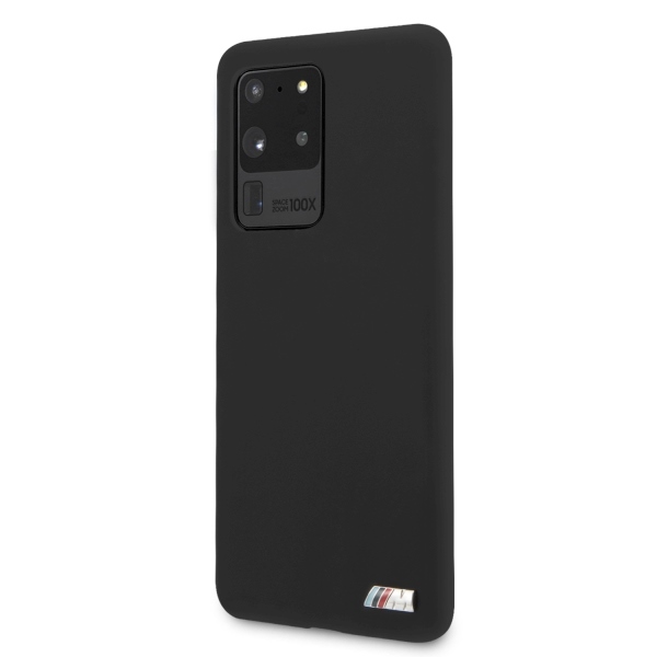 BMW silikona M kolekcijas vāciņš Samsung Galaxy S20 Ultra - melns | Silicone Collection Phone Case Cover Black