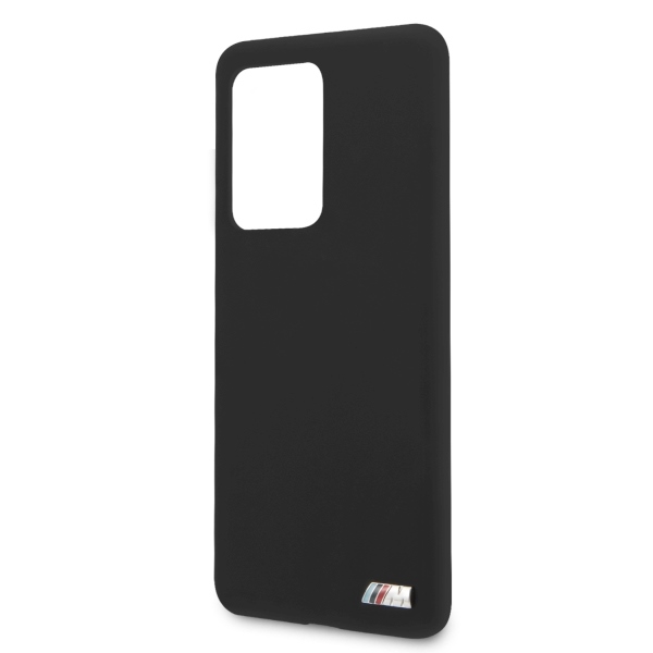 BMW silikona M kolekcijas vāciņš Samsung Galaxy S20 Ultra - melns | Silicone Collection Phone Case Cover Black