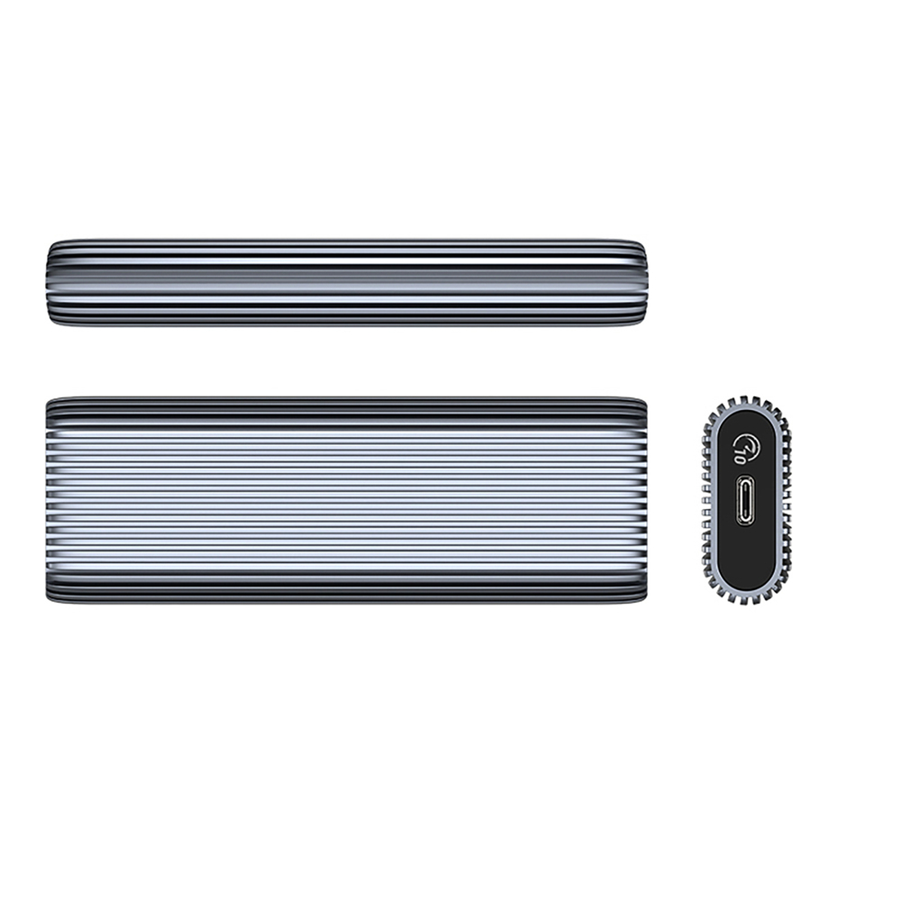 Orico AM2C3-G2 M.2 NVMe SSD ārējais disks korpuss, pelēks