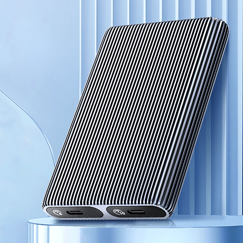 Orico AM2C3-2N divu M.2 NVMe SSD disku ietvars USB-C 3.2 10Gb/s, pelēks