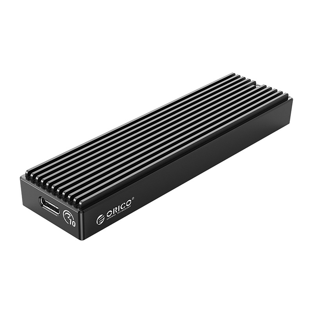 Orico M2PV-C3 M.2 NVMe SSD ārējais disks korpuss, melns