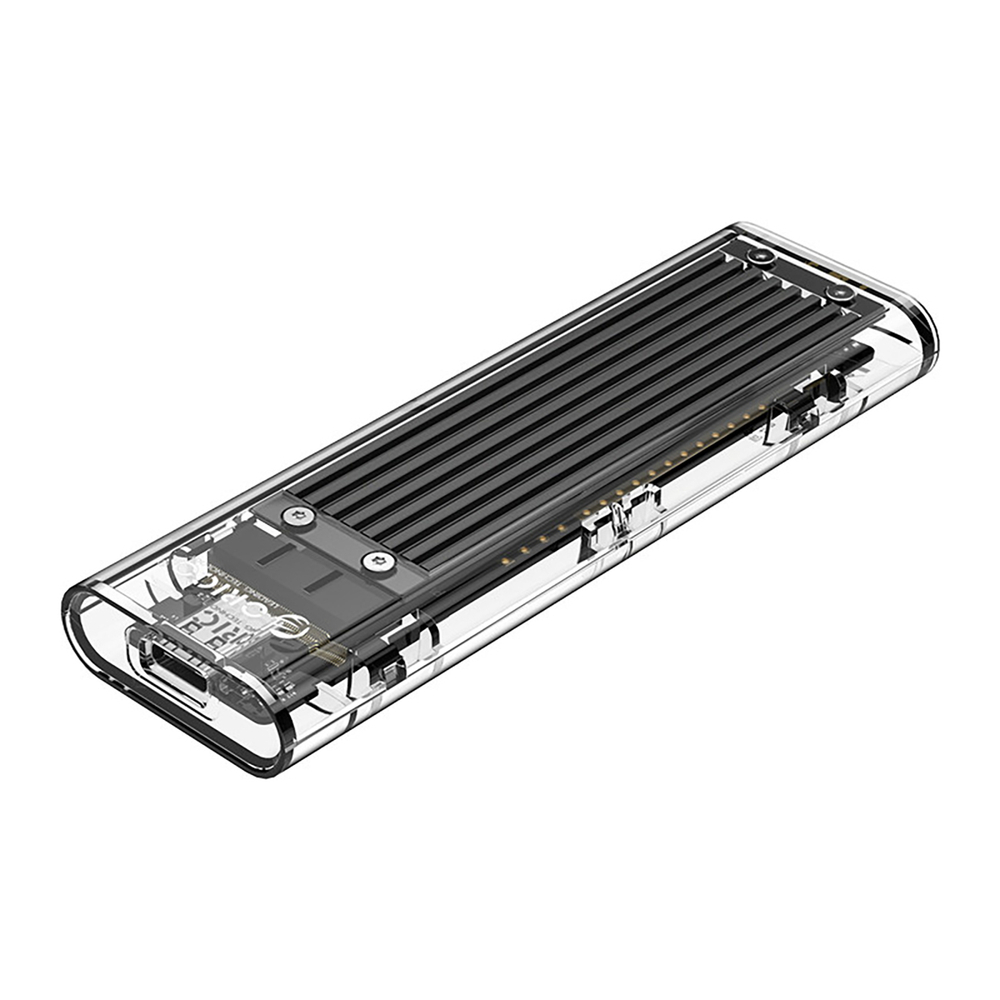 Orico TCM2-C3 M.2 NVMe uz USB-C 10Gb/s ārējais diska korpuss, melns