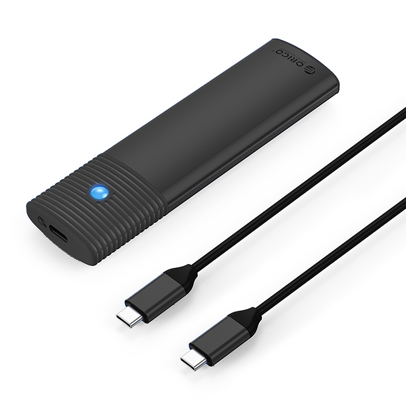 Orico PWM2-G2 M.2 NVMe SSD ārējais korpuss USB-C 10Gb/s, melns