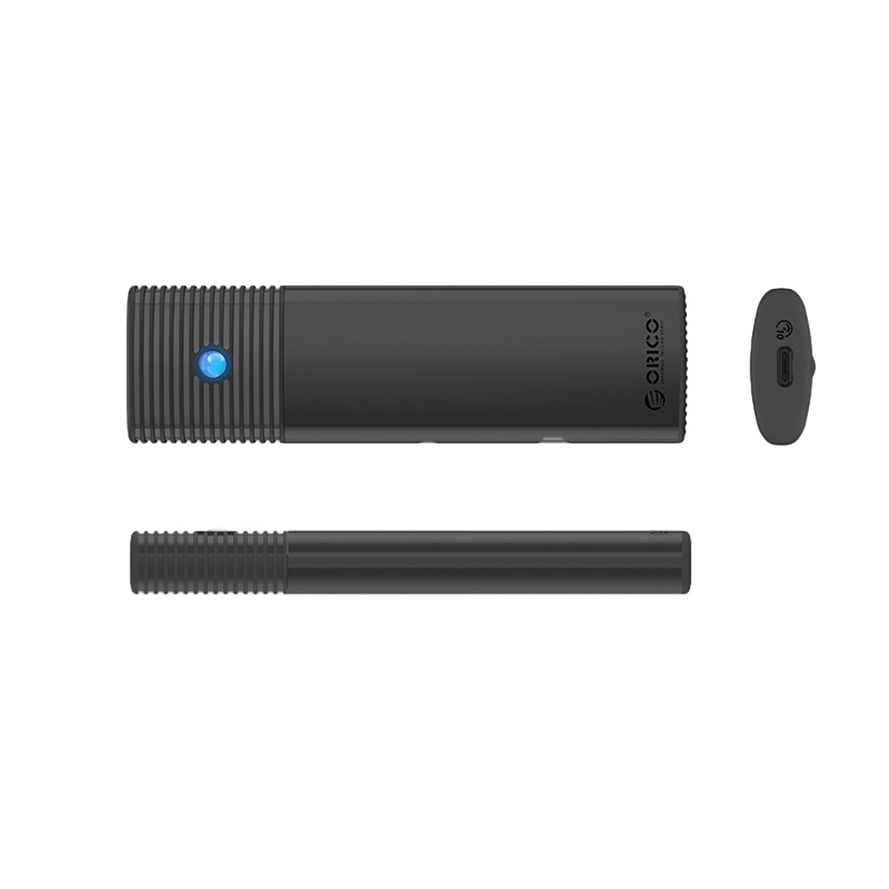 Orico PWM2-G2 M.2 NVMe SSD ārējais korpuss USB-C 10Gb/s, melns