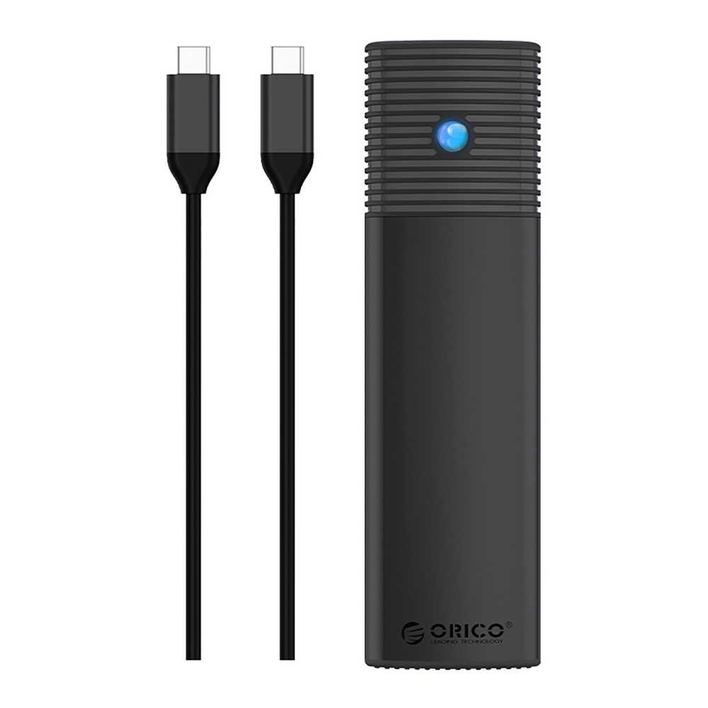Orico PWM2-G2 M.2 NVMe SSD ārējais korpuss USB-C 10Gb/s, melns