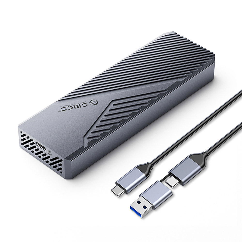 Orico CNM2-G20 M.2 NVMe SSD ārējais disks USB-C 3.2 20Gb/s, pelēks