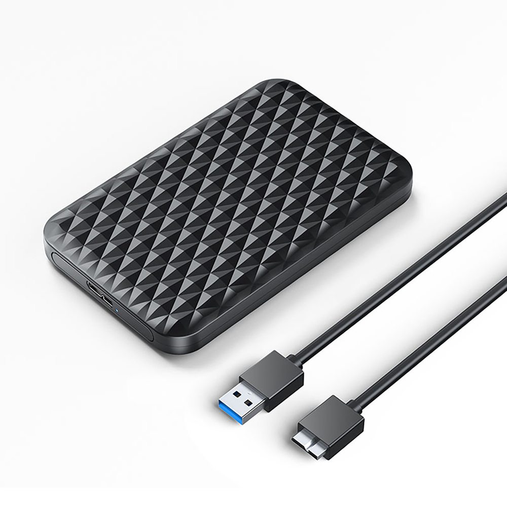 Orico 2520U3-V1 2.5" HDD/SSD USB Micro-B 5Gb/s ārējais diska korpuss, melns
