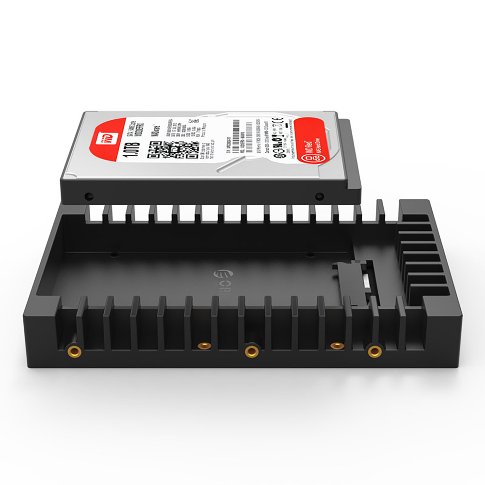 Orico 1125SS adapteris no 2.5\" uz 3.5\" diska slotu, melns