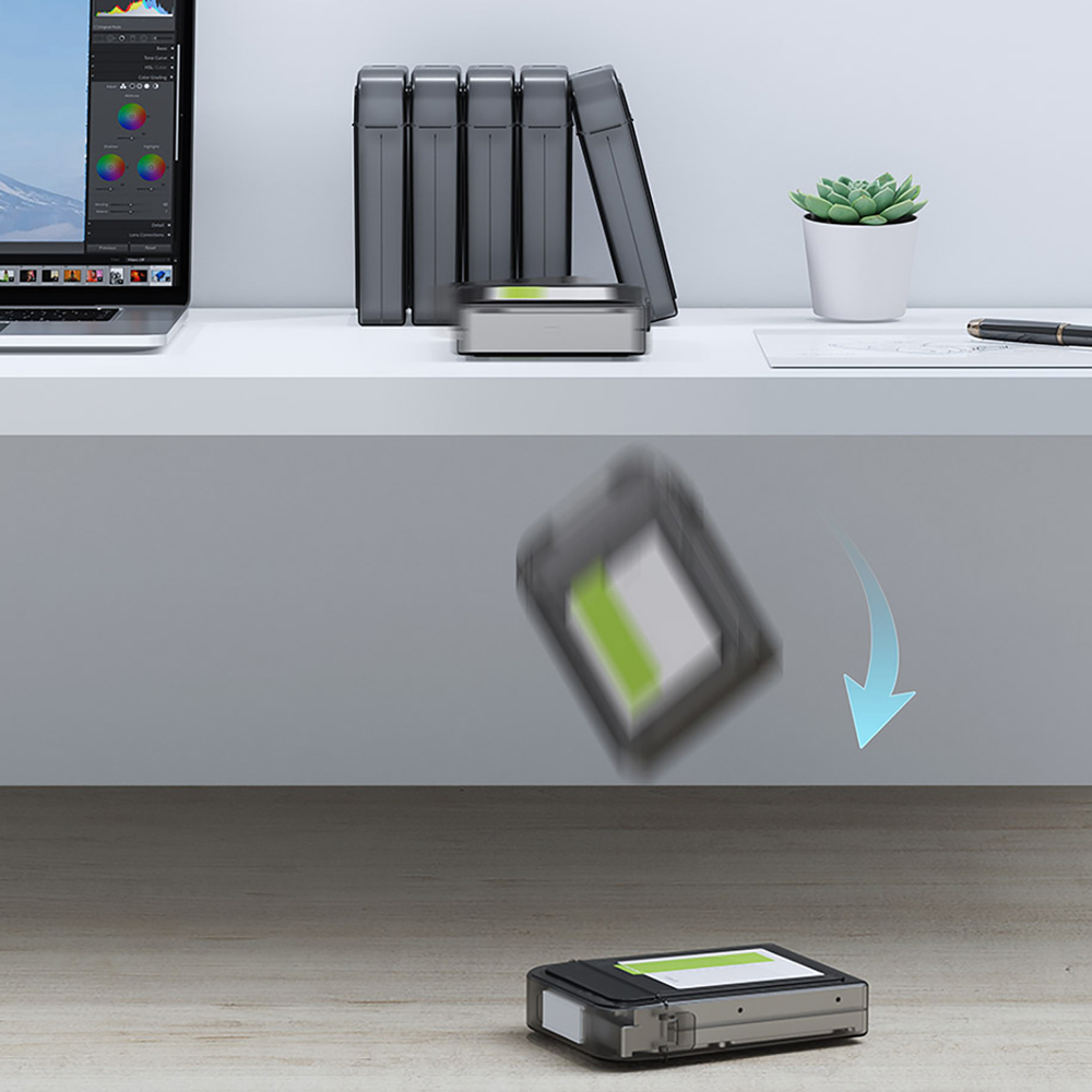 Orico PPH-25 aizsargvāciņš 2.5\" diskam, pelēks
