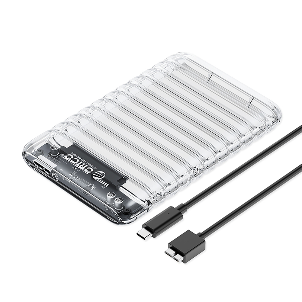 Orico 2139U3-V1 2.5" HDD/SSD ārējais cietais disks, caurspīdīgs
