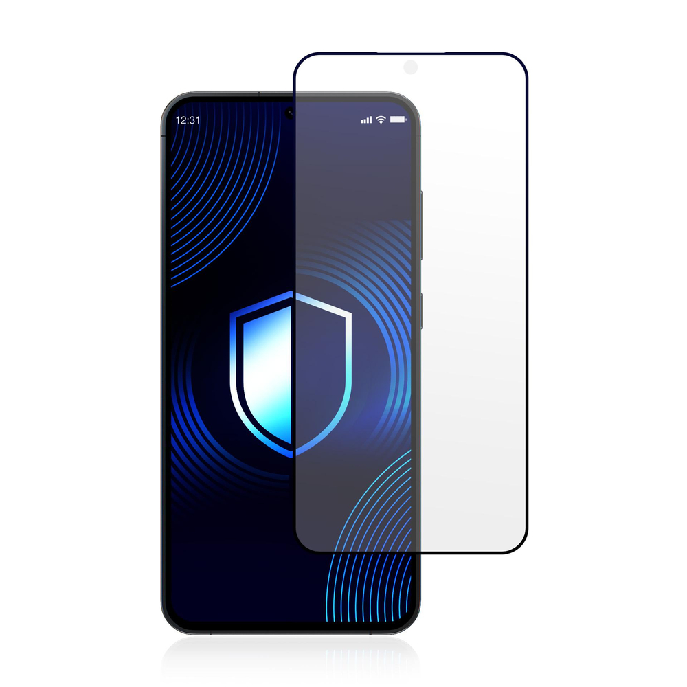 3mk HardGlass Matt Max rūdītais stikls Samsung Galaxy S25, matēts