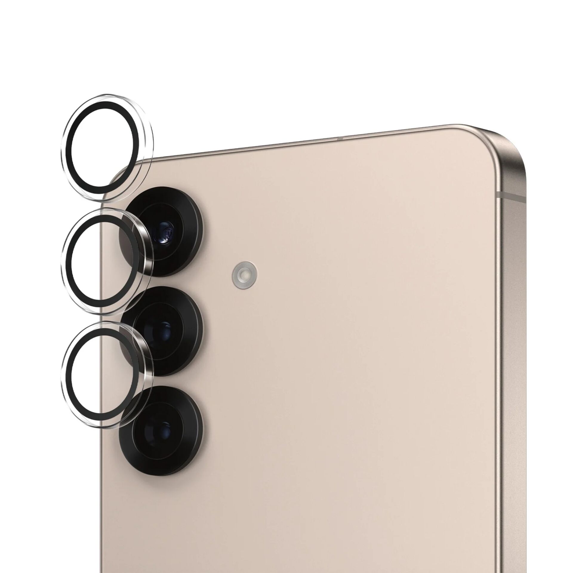 Panzerglass Hoops aizsargstikls kameras lēcai Samsung Galaxy S25 caurspīdīgs