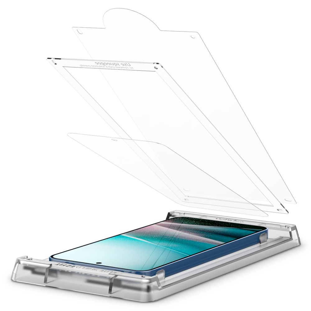 Spigen SHIELD EZ Fit hidrogela aizsargplēve Samsung Galaxy S25, caurspīdīga