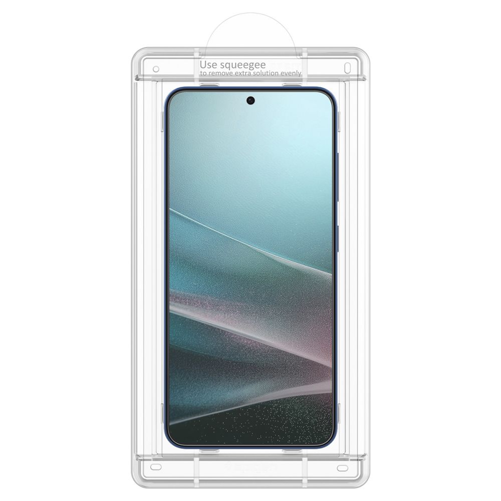 Spigen SHIELD EZ Fit hidrogela aizsargplēve Samsung Galaxy S25, caurspīdīga