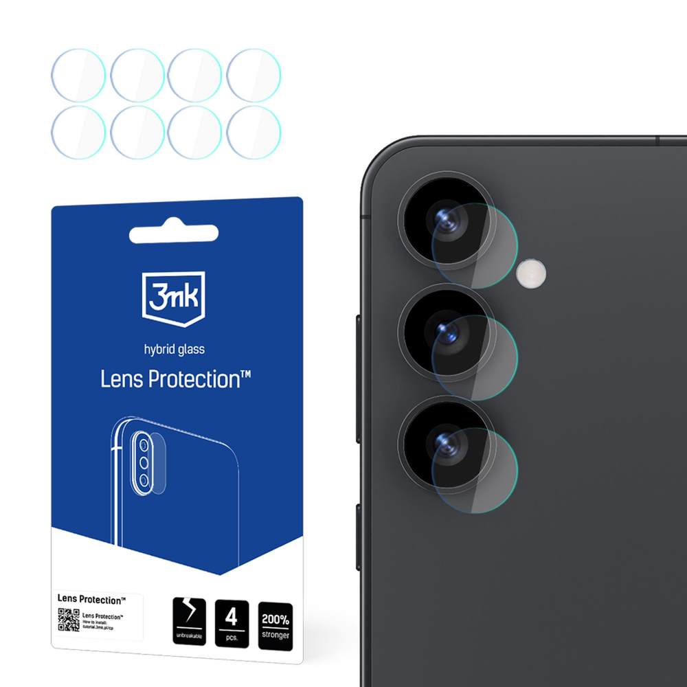 3Mk Lens Protection hibrīdstikls Samsung Galaxy S25 kamerai