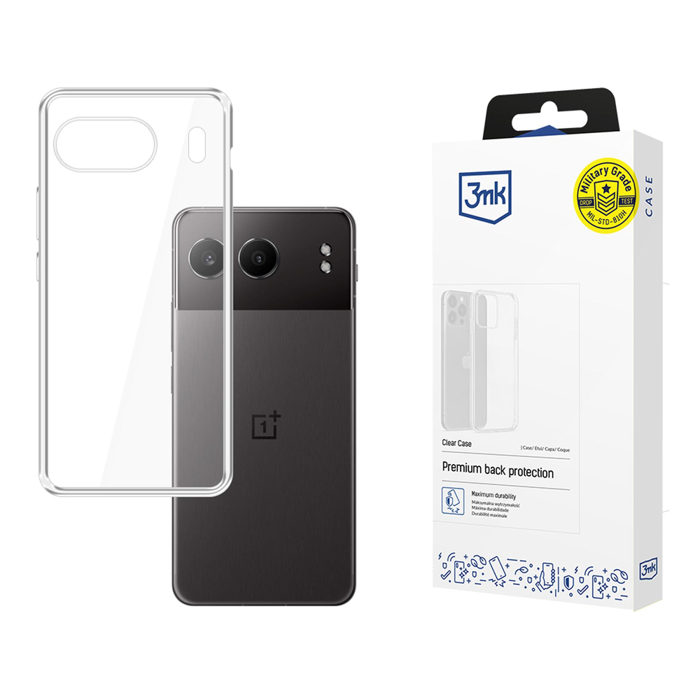 3mk Clear Case vāciņš OnePlus Nord 4 Caurspīdīgs