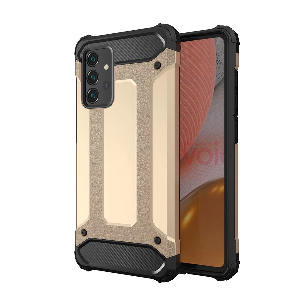 Hybrid Armor Samsung Galaxy A36 vāciņš, zelta