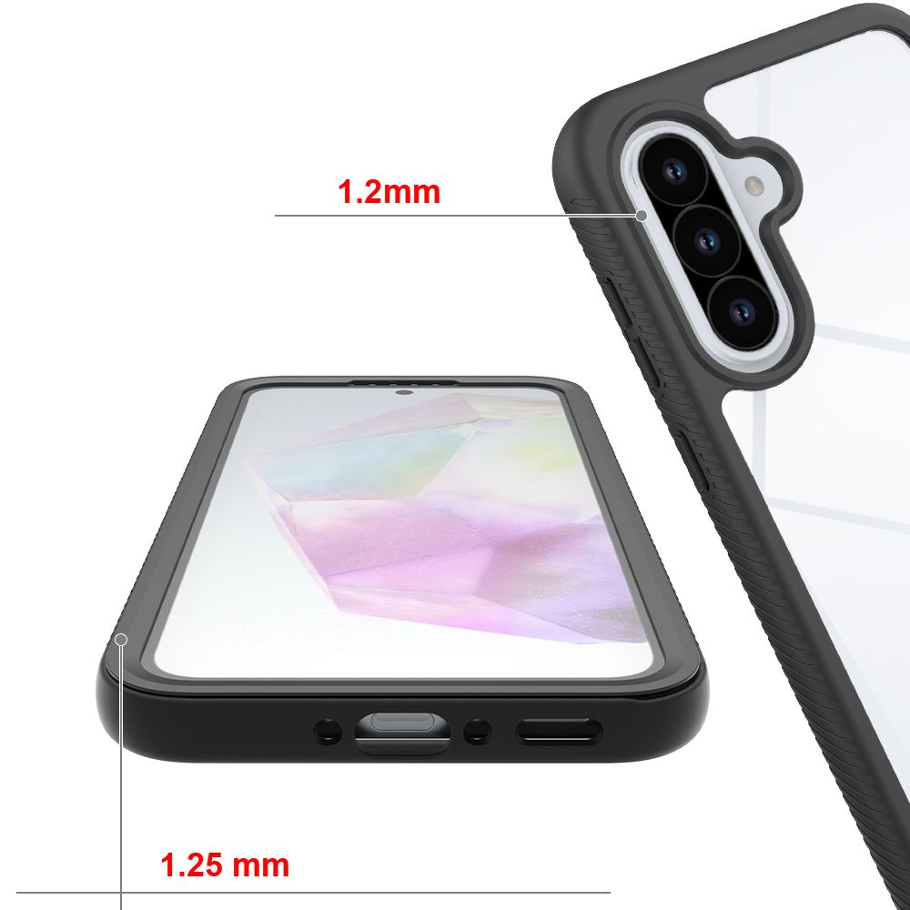 Tech-Protect Defense vāciņš Samsung Galaxy A36 / A56 5G, Melns